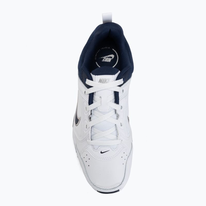 Men's training shoes Nike Defy All Day white/metallic silver/midnight navy 5