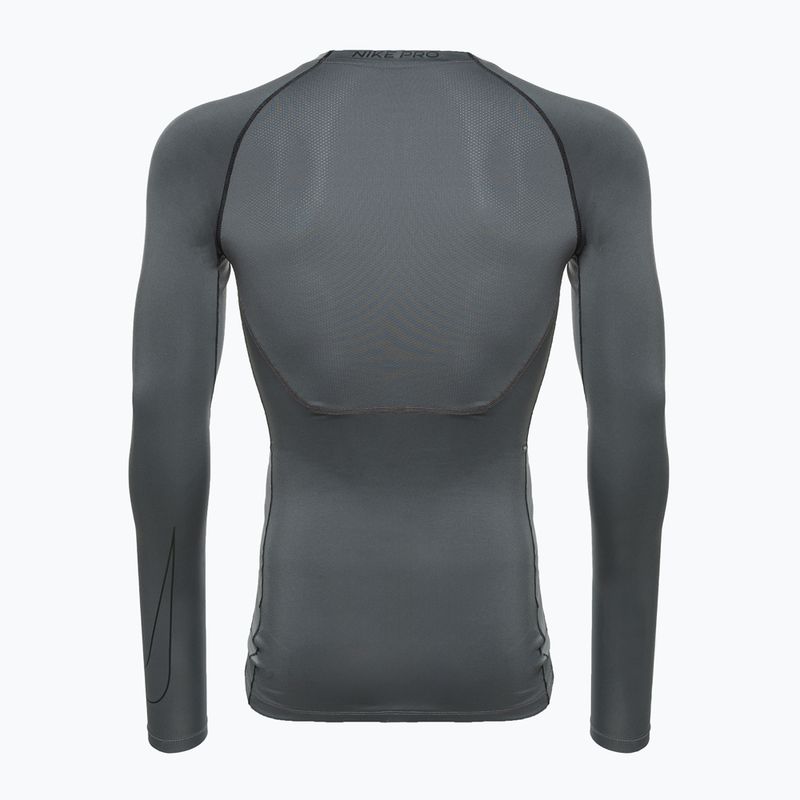 Men's training longsleeve Nike Pro Dri-Fit grey 2