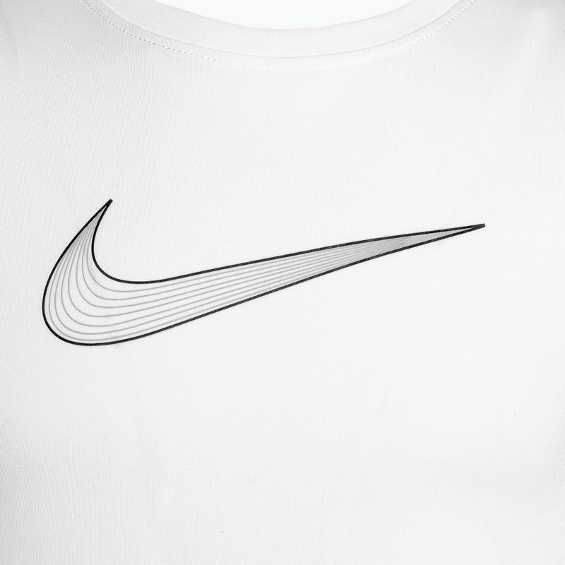 Nike Dri-Fit One SS Training children's t-shirt white/black 3