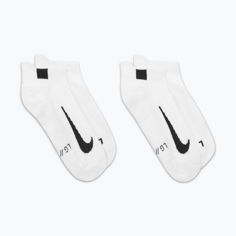 Socks Nike Court Multiplier Max 2 pack white/black 3