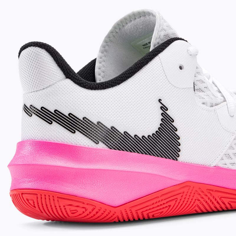 Nike Zoom Hyperspeed Court SE volleyball shoes white/black/bright crimson 9