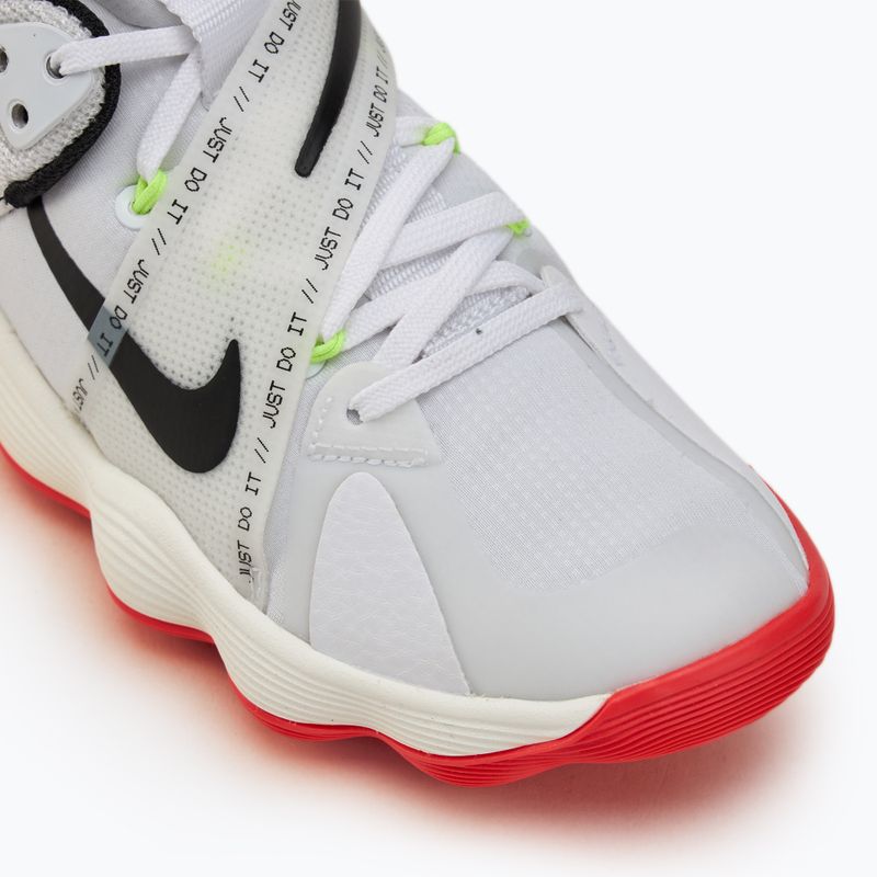 Nike React Hyperset SE white/pink shoes 7