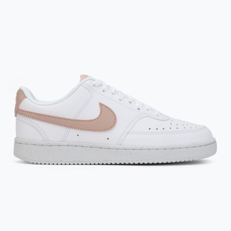 Women's shoes Nike Court Vision Low Next Nature white/pink oxford 2