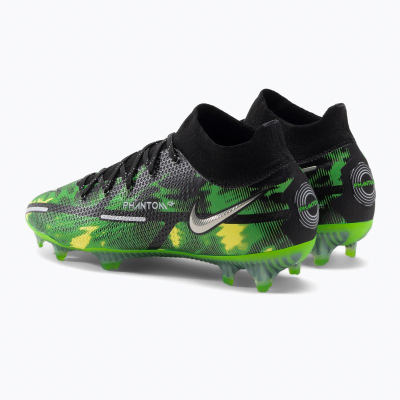 Men's Nike Phantom GT2 Elite DF SW FG football boots black DM0731-003 3