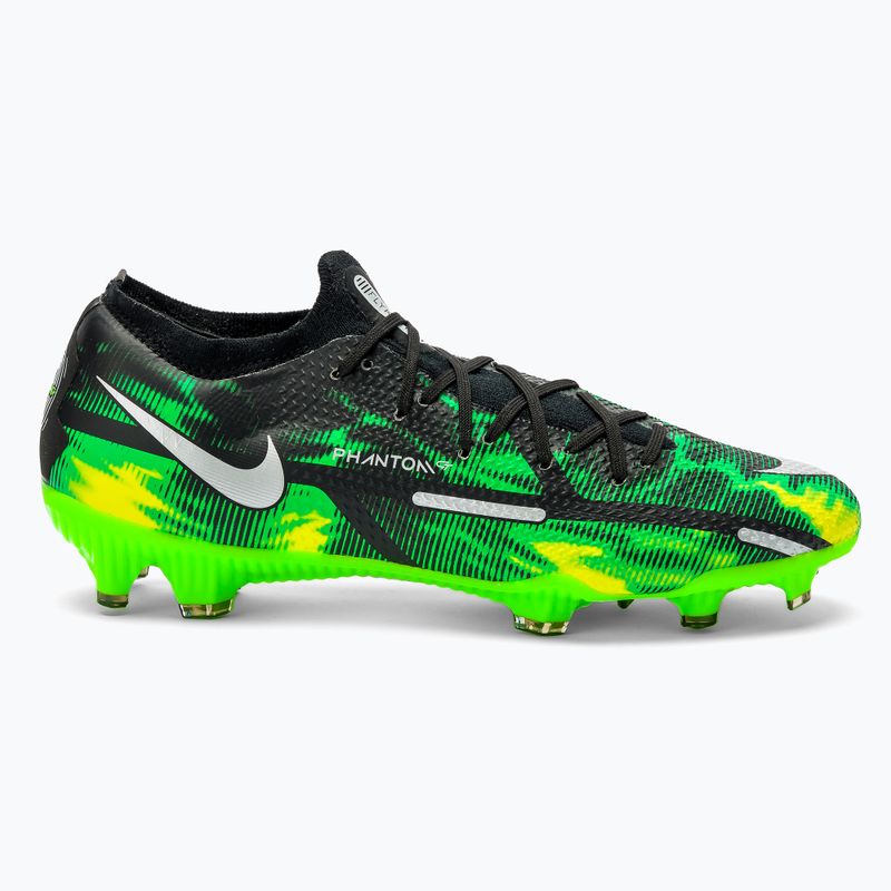 Men's Nike Phantom GT2 Pro SW FG football boots black DM0734-003 2
