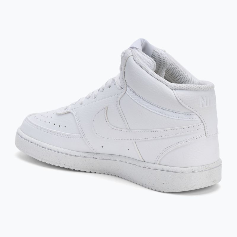 Men's shoes Nike Court Vision Mid Next Nature white/white/white 3