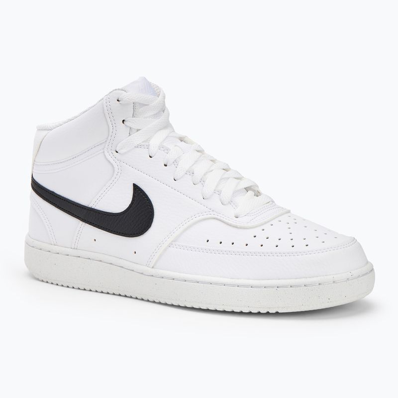 Men's shoes Nike Court Vision Mid Next Nature white/white/black