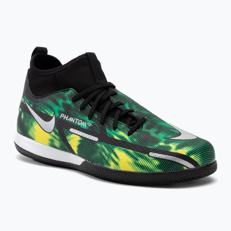 Nike Phantom GT2 Academy DF SW IC Jr children's football boots green DM0740-003