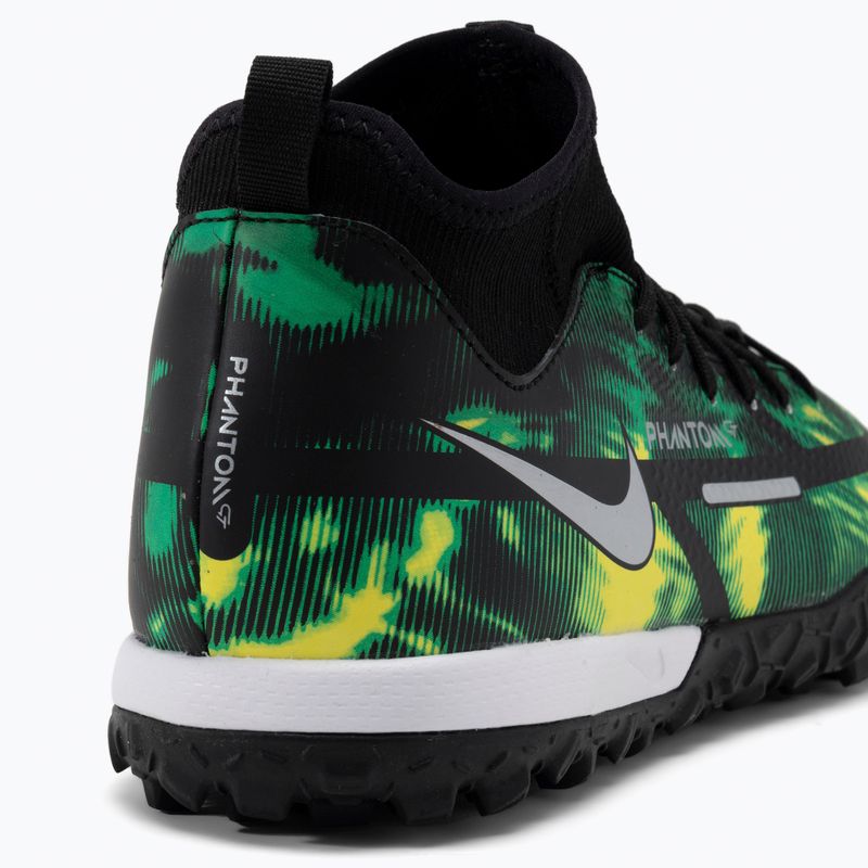 Nike Phantom GT2 Academy DF SW TF Jr children's football boots black DM0741-003 8