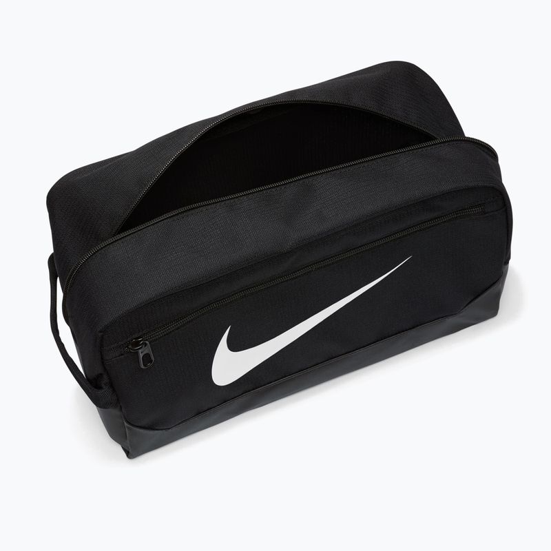 Training bag Nike Brasilia 9.5 11 l black/black/white 4