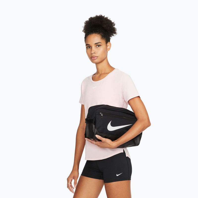 Training bag Nike Brasilia 9.5 11 l black/black/white 6