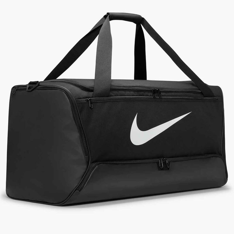 Training bag Nike Brasilia 9.5 black/black/white 2