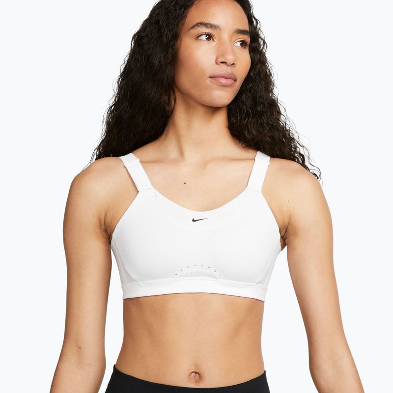 Training bra Nike Alpha High-Support white/white/stone mauve/black
