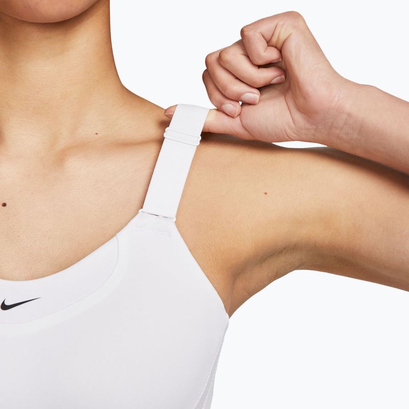 Training bra Nike Alpha High-Support white/white/stone mauve/black 6