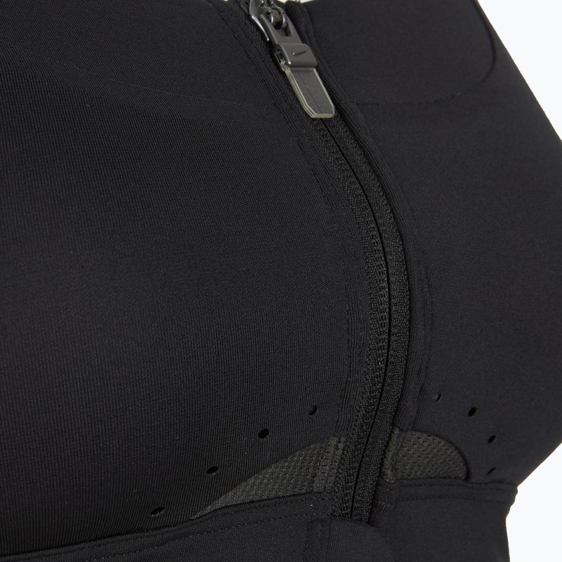 Training bra Nike Alpha High-Support Zip-Front black/black/dark smoke grey/dark smoke grey 10
