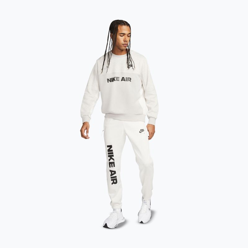 Men's sweatshirt Nike Air light iron ore/heather/phantom/black 2