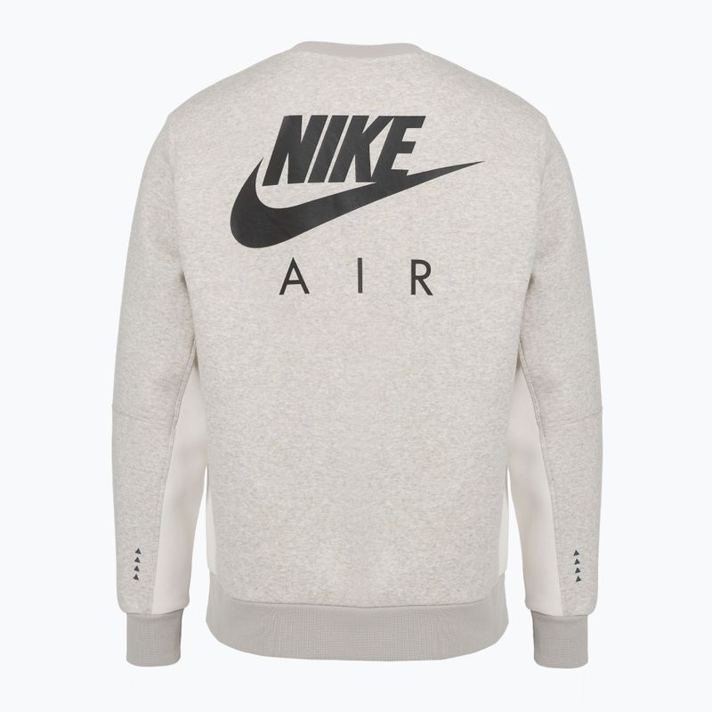 Men's sweatshirt Nike Air light iron ore/heather/phantom/black 7