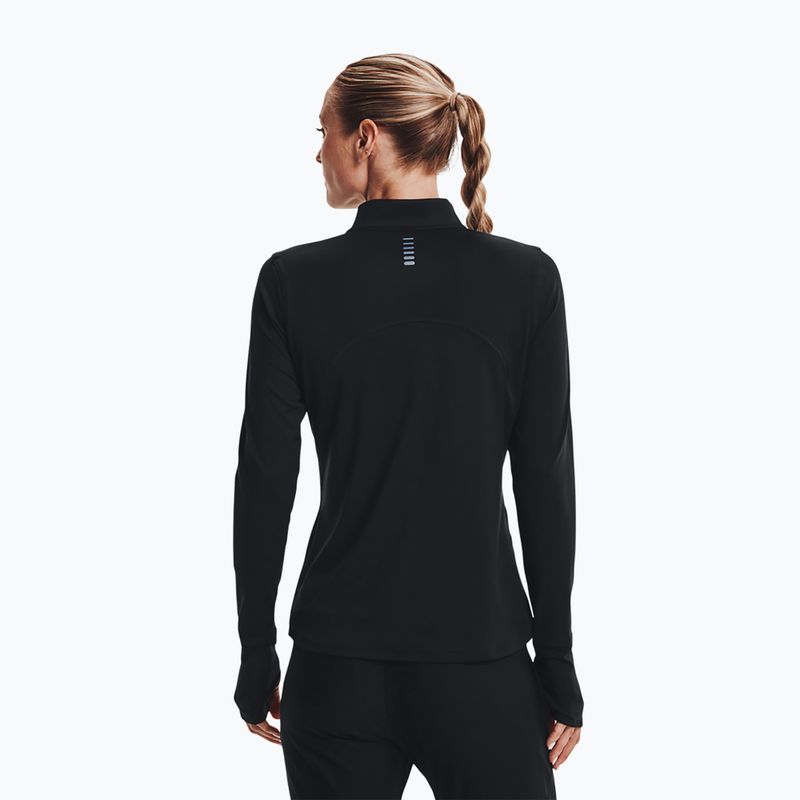 Under Armour Qualifier Run 2.0 Half Zip women's running sweatshirt black 1365632 3