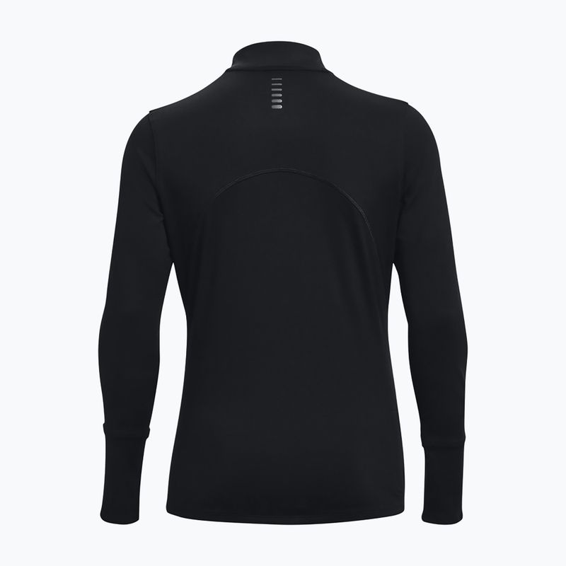 Under Armour Qualifier Run 2.0 Half Zip women's running sweatshirt black 1365632 7
