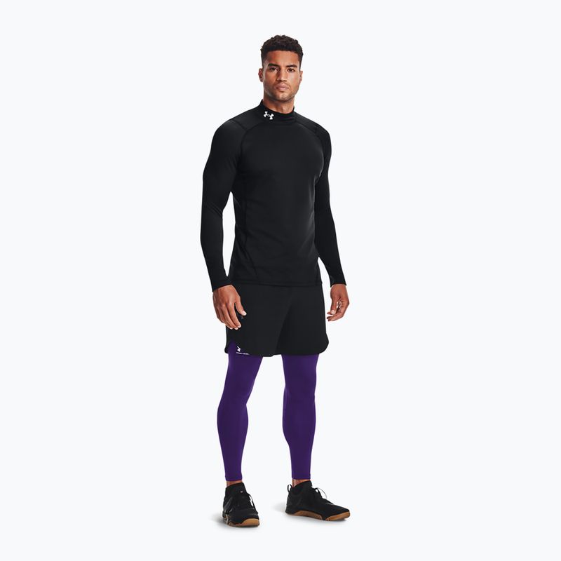 Under Armour Comp Mock UA Armour men's training longsleeve black/white 2