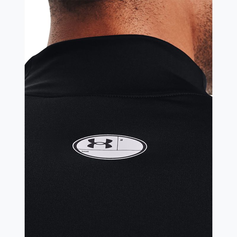 Under Armour Comp Mock UA Armour men's training longsleeve black/white 4