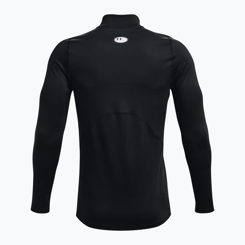 Under Armour Comp Mock UA Armour men's training longsleeve black/white 6