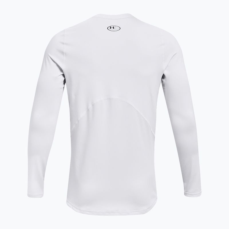 Men's training longsleeve Under Armour CG Armour Fitted Crew white/black 2