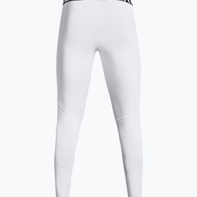 Men's leggings Under Armour Ua Cg Armour Novelty Compression white/black 5