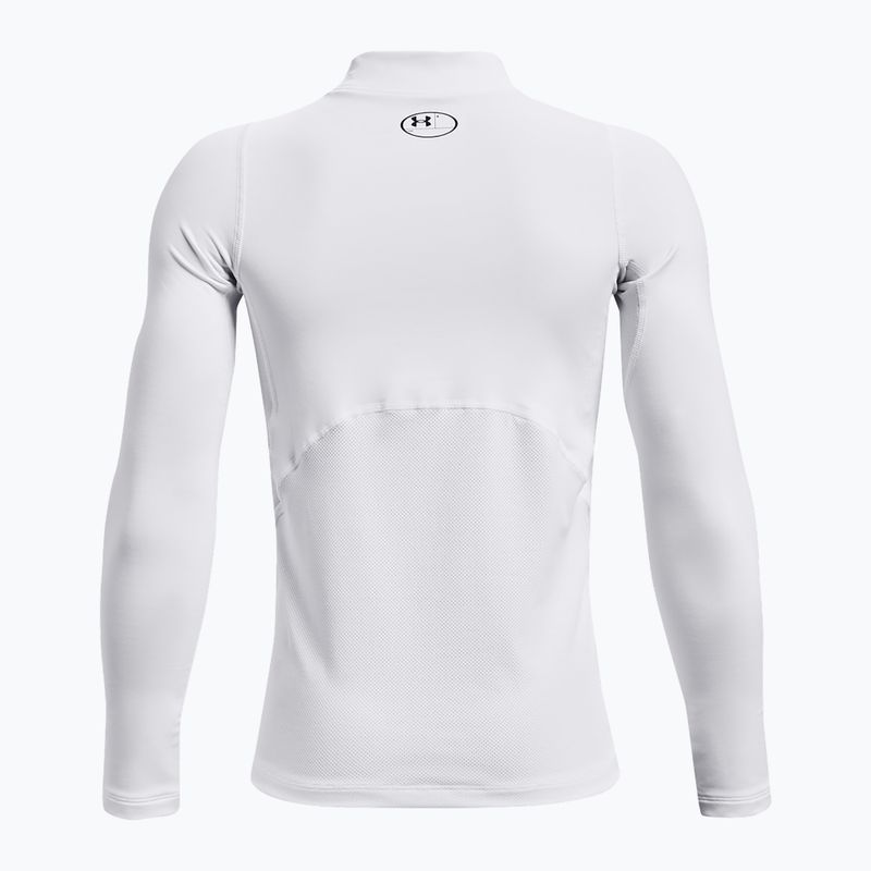 Training longsleeve Under Armour Cg Armour Mock white/black 2