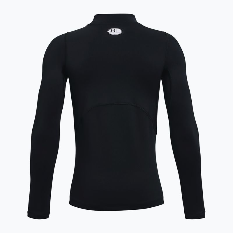 Training longsleeve Under Armour Cg Armour Mock black/white 2