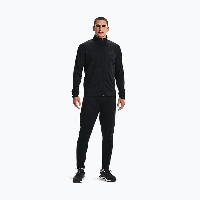 Under Armour Pique Track men's training sweatshirt black 1366202 5