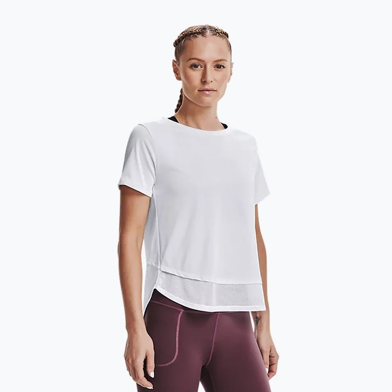 Under Armour UA Tech Vent SS women's training t-shirt white 1366129