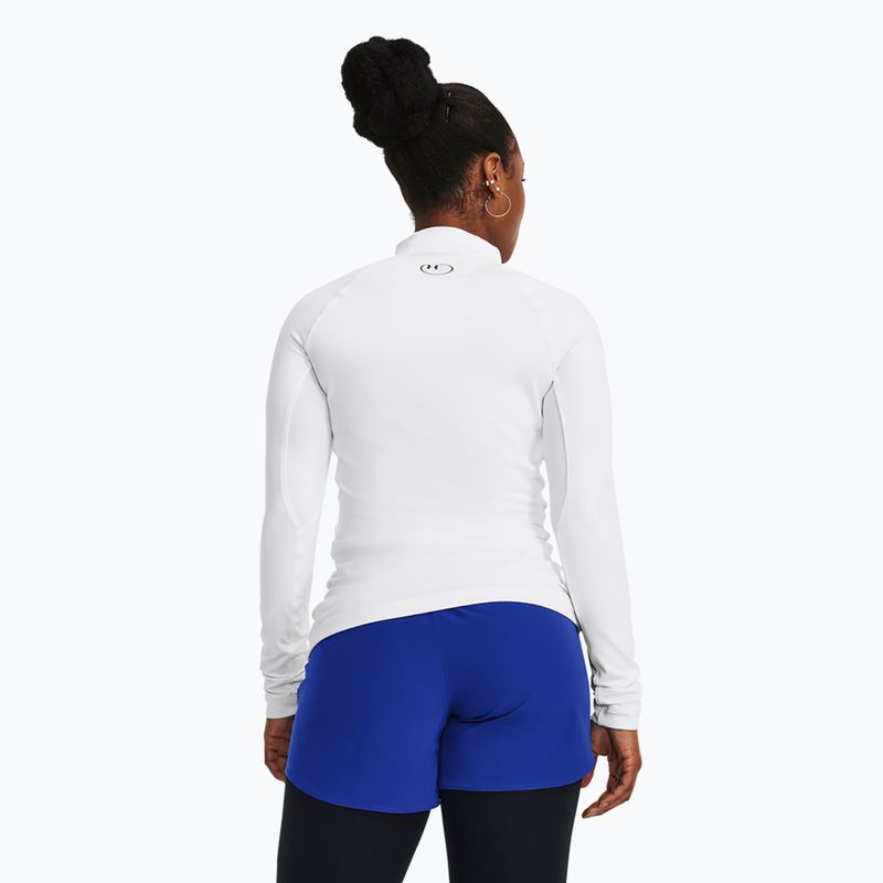 Under Armour Authentics CG Mockneck white/black women's training longsleeve 3