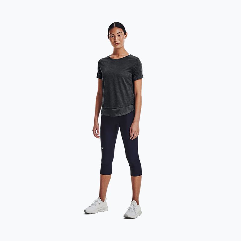 Under Armour UA Tech Vent SS women's training T-shirt black 1366129 2