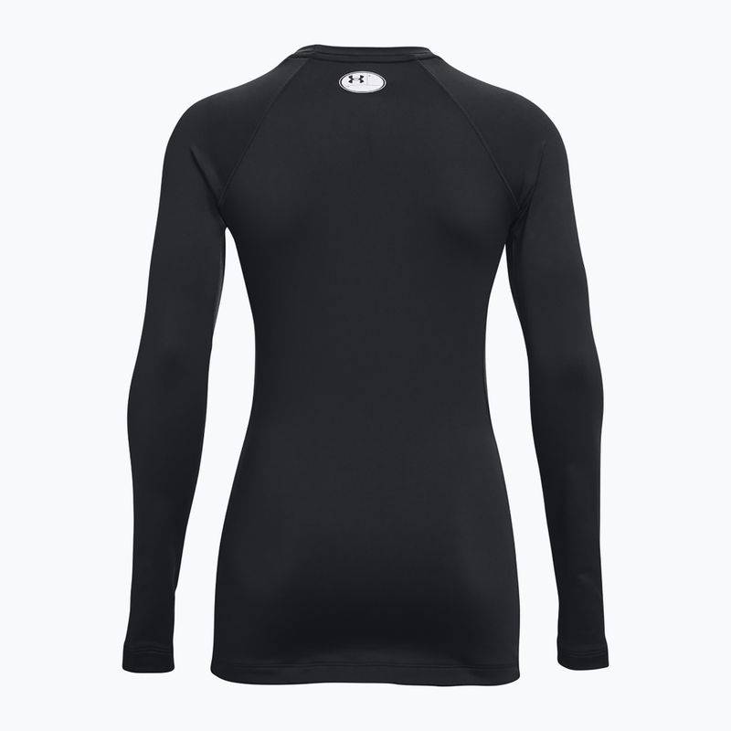 Women's Under Armour Authentics CG Crew black/white longsleeve 6