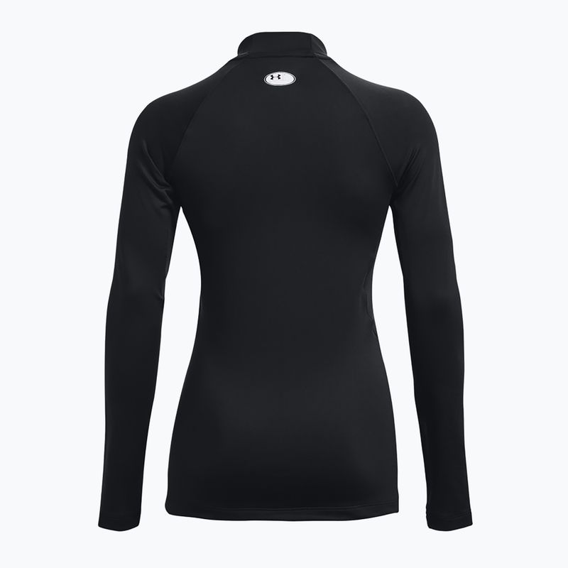 Under Armour Authentics CG Mockneck black/white women's training longsleeve 6