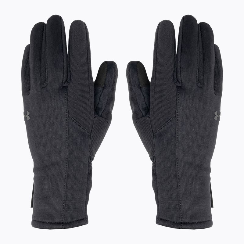 Under Armour Storm Fleece women's trekking gloves black/black/jet gray 3