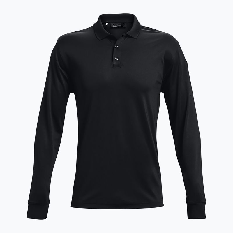 Men's Under Armour Tactical Performance Polo 2.0 longsleeve black/black 5