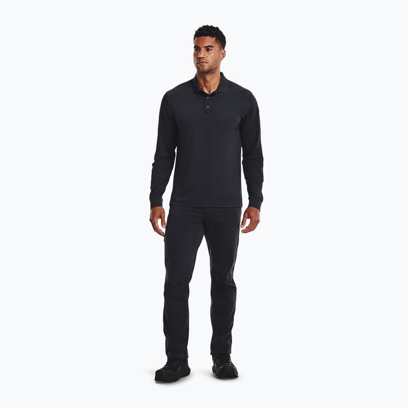 Men's Under Armour Tactical Performance Polo 2.0 Longsleeve Dark navy blue/Dark navy blue 2