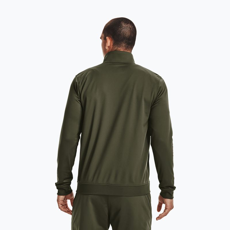 Men's sweatshirt Under Armour Sportstyle Tricot marine od green/marine od green/black 3
