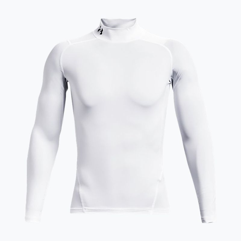 Under Armour men's longsleeve T-shirt Ua Hg Armour Comp Mock white 1369606-100 5