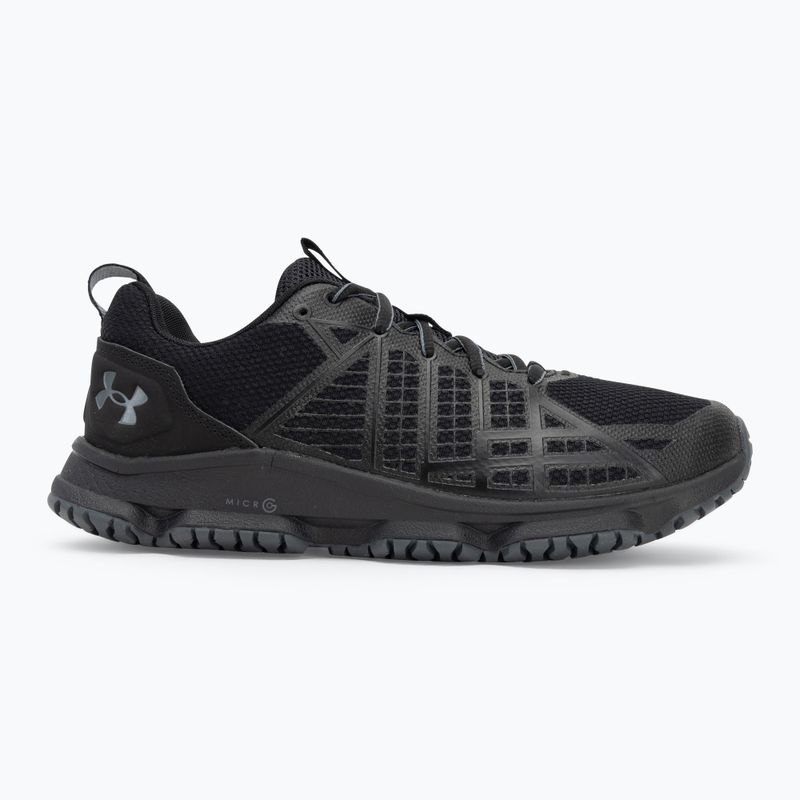 Under Armour MG Strikefast women's shoes black/black/pitch gray 2