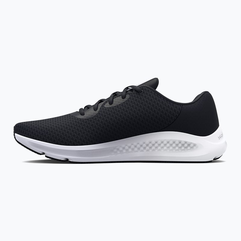 Under Armour Charged Pursuit 3 women's running shoes black/black/white 9