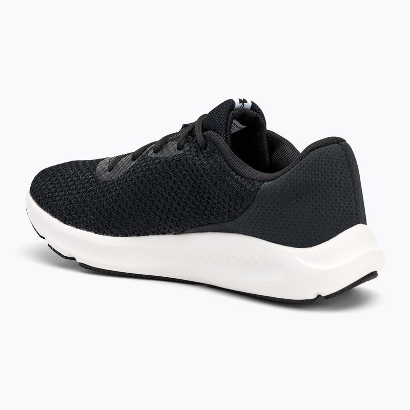 Under Armour Charged Pursuit 3 women's running shoes black/black/white 3