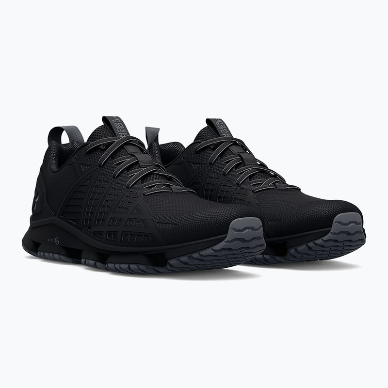 Under Armour MG Strikefast men's shoes black/black/pitch gray 10