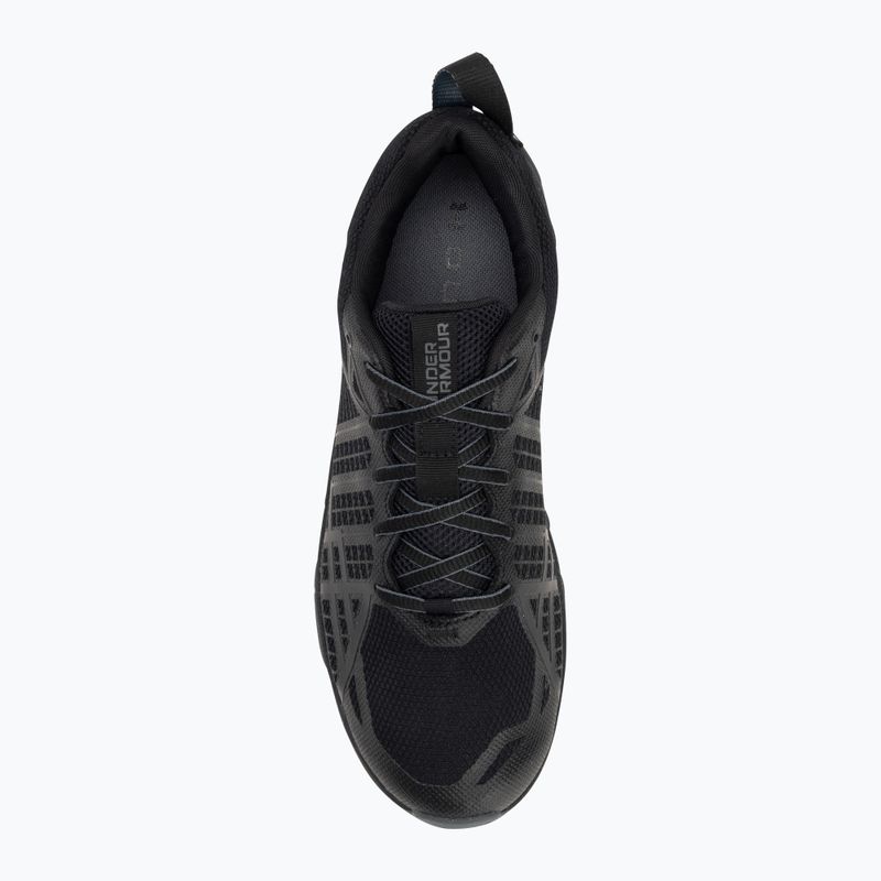 Under Armour MG Strikefast men's shoes black/black/pitch gray 5