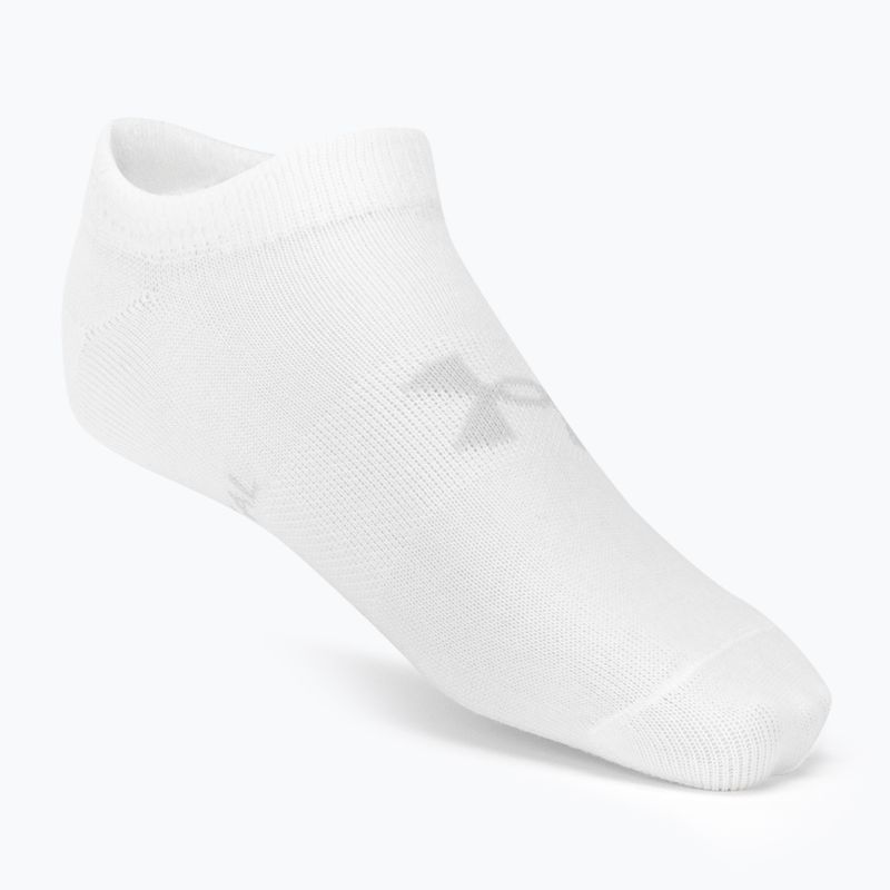 Under Armour Essential No Show training socks 6 pairs 1370542-100 2