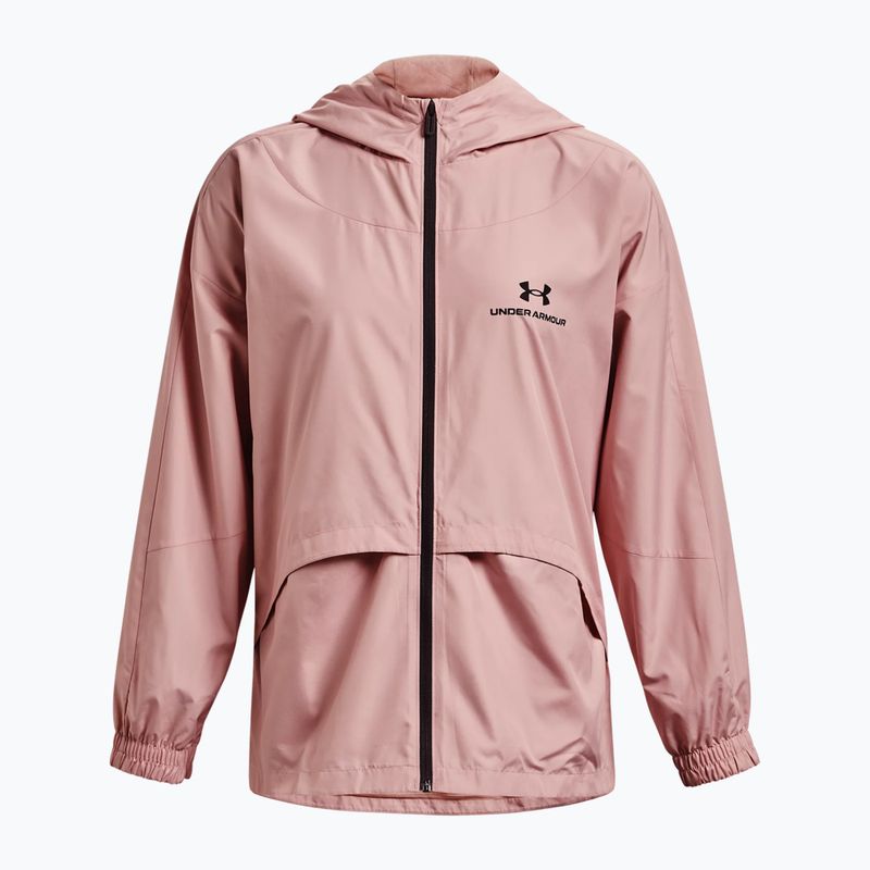 Under Armour Rush Woven Nov women's training jacket pink 1369848