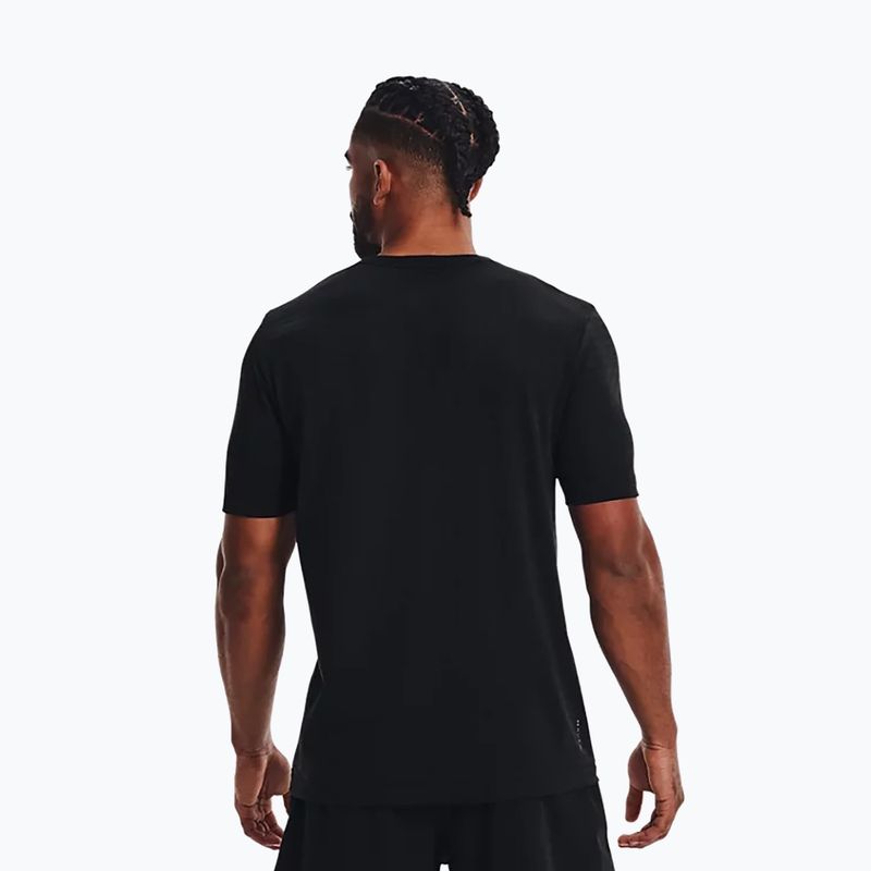Under Armour men's training t-shirt UA Rush Seamless Geosport SS black 1370441 4