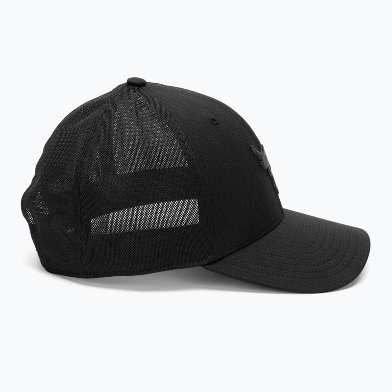 Under Armour Project Rock Trucker black/jet gray men's baseball cap 2